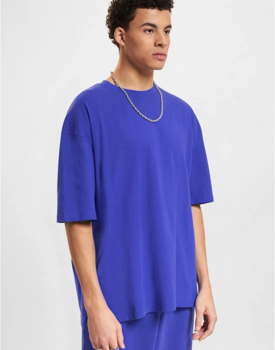 Мъжка тениска в син цвят DEF Basic, Тениски - Hoodstyle.bg