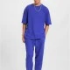 Мъжка тениска в син цвят DEF Basic, Тениски - Hoodstyle.bg