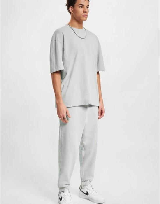 Тениска DEF T-Shirt grey washed XXL