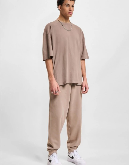 Тениска DEF T-Shirt brown washed01 XXL