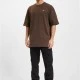 Тениска DEF MIXED T-Shirt choclate brown XXL