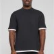 Тениска DEF Visible Layer T-Shirt black/white XXL