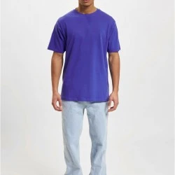 Тениска DEF Basic T-Shirts dazzling blue XXL