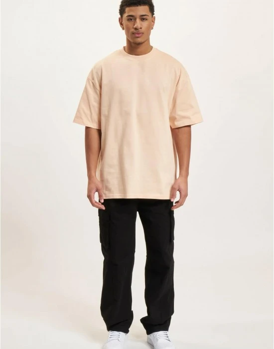 Тениска DEF Original T-Shirts pale peach XXL