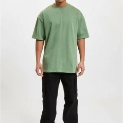 Тениска DEF Original T-Shirts loden frost XXL