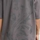 Тениска DEF Flourish T-Shirt anthracite washed XXL