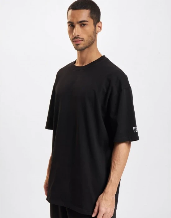 Тениска DEF Fly T-Shirt black washed XXL