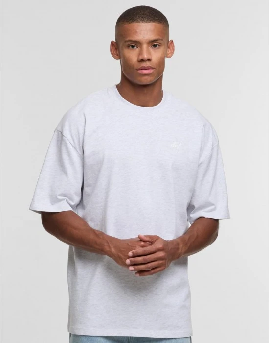 Тениска DEF LEADER T-Shirts greymelange XXL