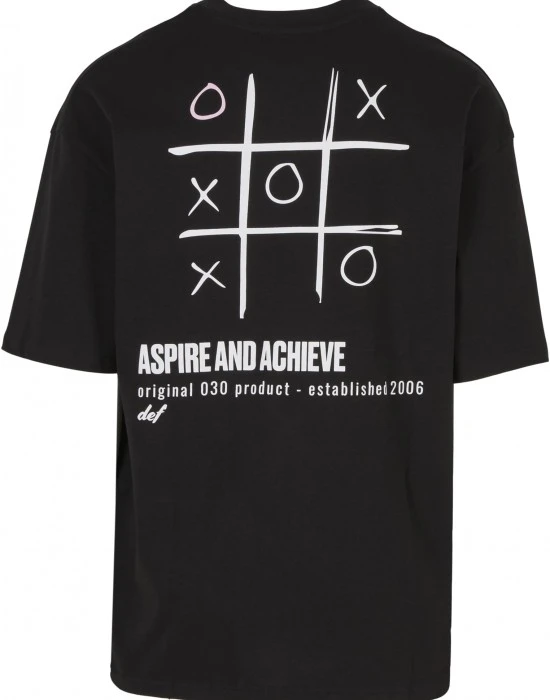 Тениска DEF TICTACTOE T-Shirts jetblack XXL