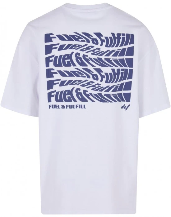 Тениска DEF FUEL T-Shirts brightwhite XXL