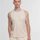 Мъжки Потник DEF Mesh Tanktop oatmeal/white XXL
