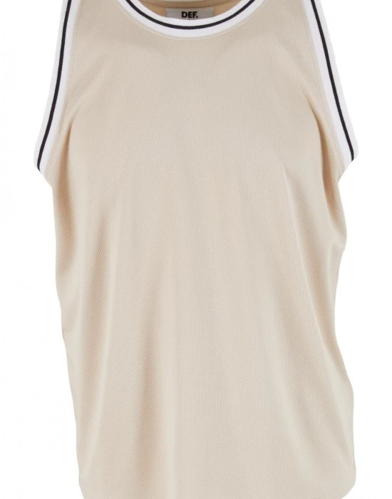 Мъжки Потник DEF Mesh Tanktop oatmeal/white XXL