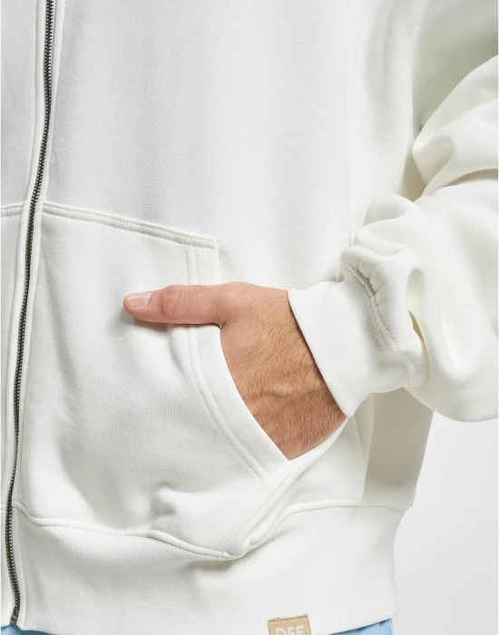 DEF Zip Hoody offwhite XXL