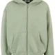 Мъжки суичър с качулка в зелен цвят DEF Zip Hoodie, Суичъри - Hoodstyle.bg