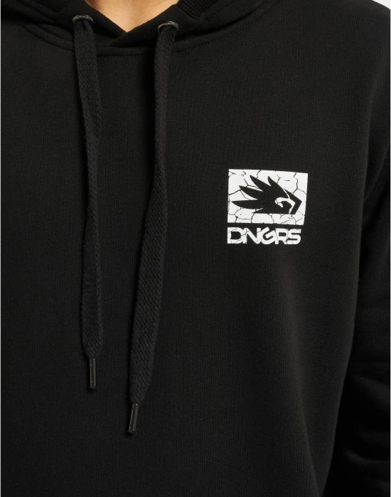 Суичър USDots Basic Hoody black XXL
