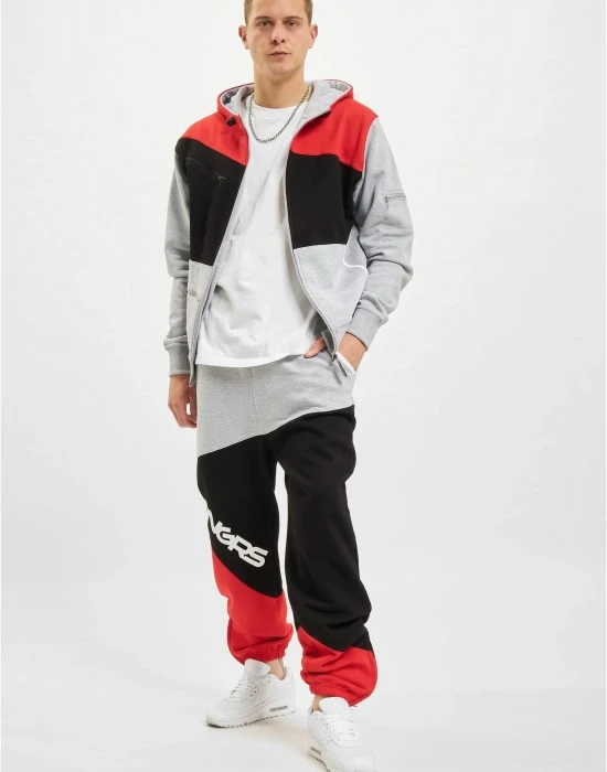 Анцуг Dangerous DNGRS Triop Sweat Suit grey/black/red XXL