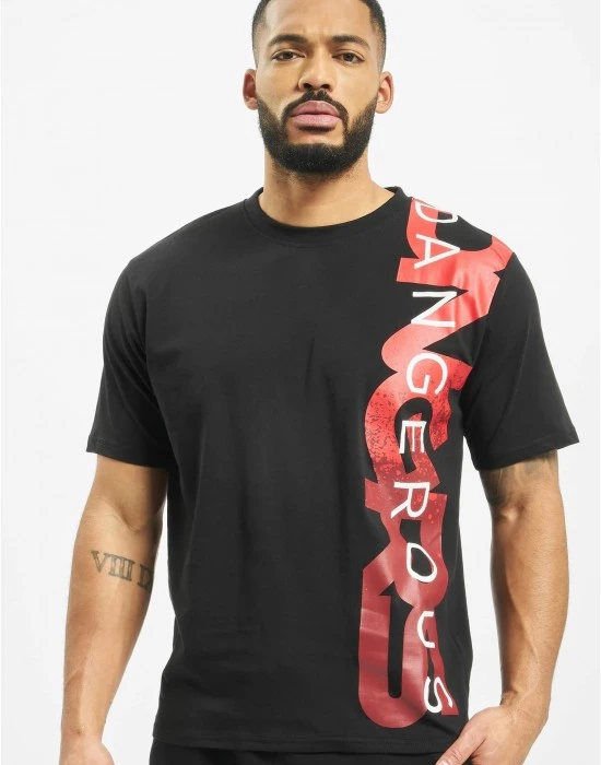 Тениска Dangerous DNGRS Hyena T-Shirt black/red XXL