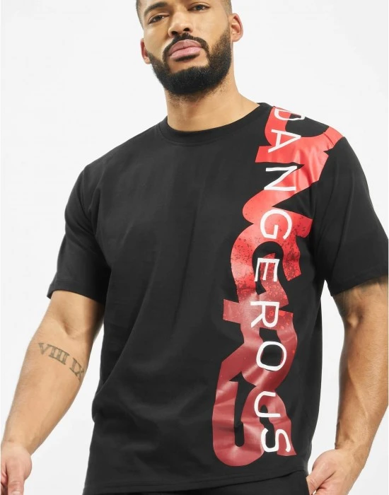 Тениска Dangerous DNGRS Hyena T-Shirt black/red XXL