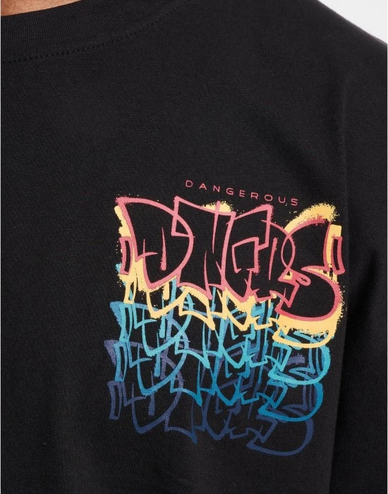 Тениска Dangerous DNGRS Tshirt Wallarts black XXL