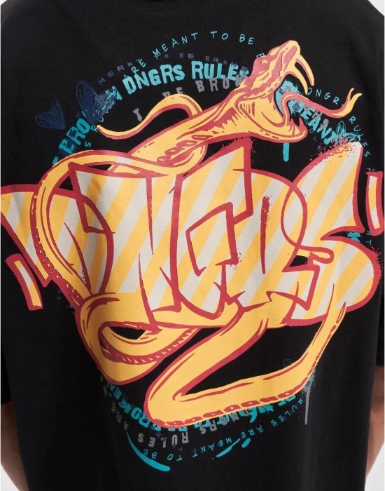 Тениска Dangerous DNGRS Tshirt Wallarts black XXL