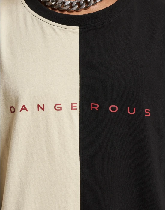 Dangerous DNGRS Half T-Shirts black/beige XXL