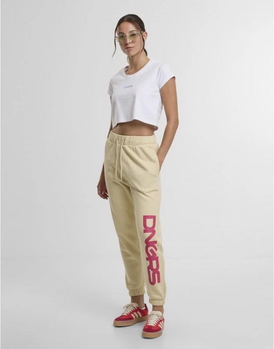 Дамско Долнище Dangerous DNGRS Basic Sweatpants Trust beige XS