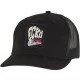 Шапка с козирка Trucker cap Crossover jet black adjustable