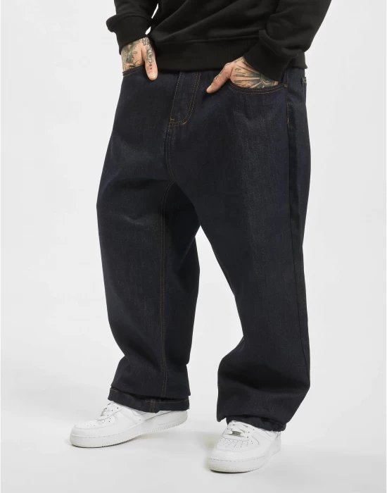 Мъжки широки дънки в индиго Lose Ecko Unltd. Fat Bro, Дънки - Hoodstyle.bg