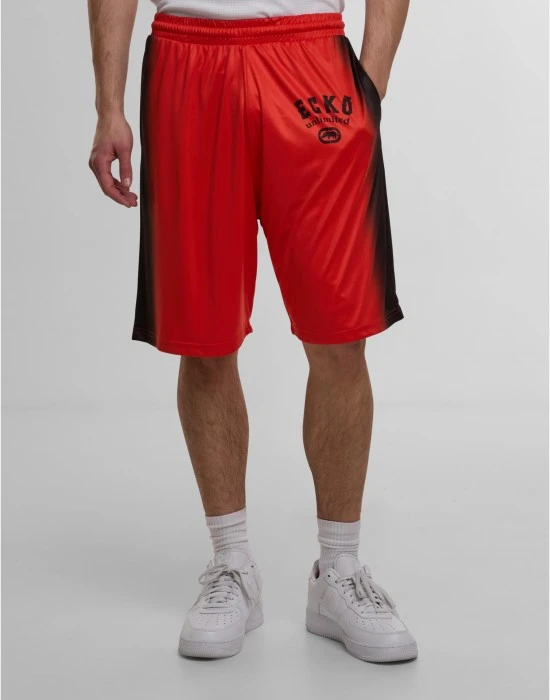 Къси Панталони Ecko Unltd. Faded Soccer Shorts red/black XXL