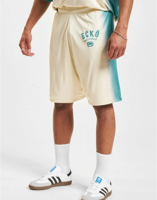 Къси Панталони Ecko Unltd. Faded Soccer Shorts sand/green XXL