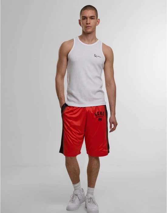 Къси Панталони Ecko Unltd. Faded Soccer Shorts red/black XXL