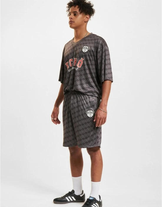 Къси Панталони Ecko Unltd. Logo Mania Shorts black/grey XXL