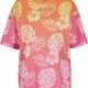Тениска Just Rhyse Holidays T-Shirt pink XXL