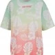 Тениска Just Rhyse Holidays T-Shirt coral/lime XXL