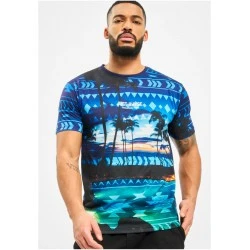 Тениска Just Rhyse Palm Coast T-Shirt blue XXL