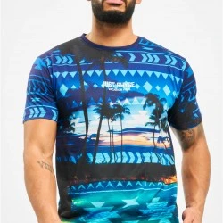 Тениска Just Rhyse Palm Coast T-Shirt blue XXL