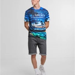 Тениска Just Rhyse Palm Coast T-Shirt colored XXL