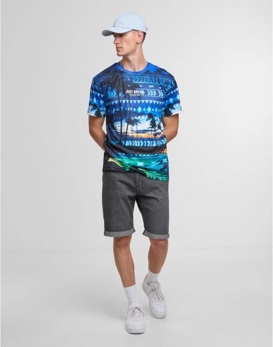 Тениска Just Rhyse Palm Coast T-Shirt colored XXL