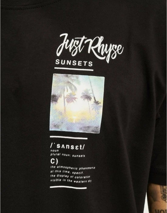 Тениска Just Rhyse Zoar T-Shirt black XXL
