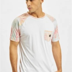 Тениска Just Rhyse Pocosol Raglan T-Shirt white/pink XXL