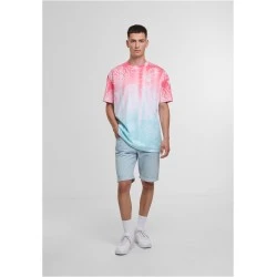 Тениска Just Rhyse WaveBounce T-Shirt mint/red XXL