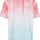 Тениска Just Rhyse WaveBounce T-Shirt mint/red XXL