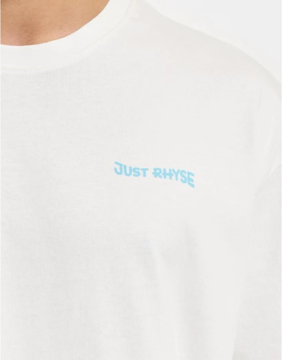 Тениска Just Rhyse WavyPalms T-Shirts ready for dye/blue XXL