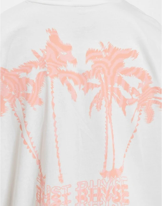 Тениска Just Rhyse WavyPalms T-Shirts ready for dye/pink XXL