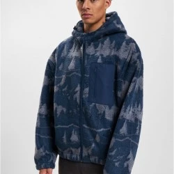 Мъжки суичър в син цвят Just Rhyse Snow Zip