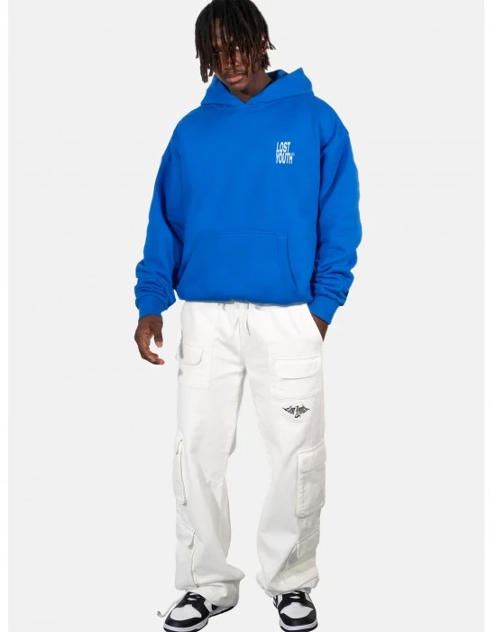 Суичър LY HOODY LIFE IS SHORT cobalt blue XXL