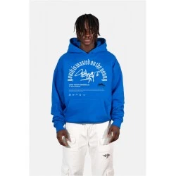 Суичър LY HOODY GRAFFITI cobalt blue XXL