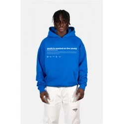 Суичър LY HOODY ''INFLUENCED'' cobalt blue XXL