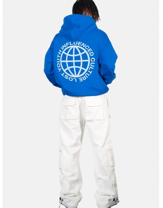 Суичър LY HOODY ''INFLUENCED'' cobalt blue XXL