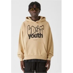 Суичър LY HOODY - Graffiti Cloud unionbeige XXL